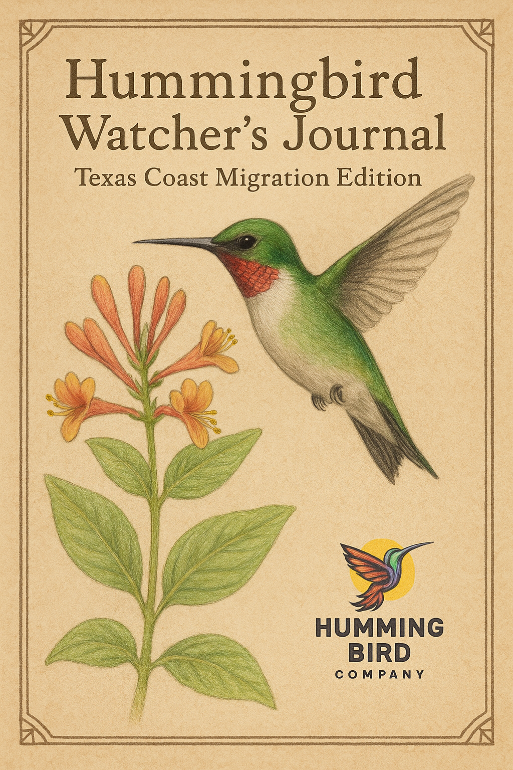 A-HummingBird Watcher’s Journal – Texas Coast Migration Edition
