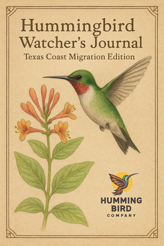 A-HummingBird Watcher’s Journal – Texas Coast Migration Edition