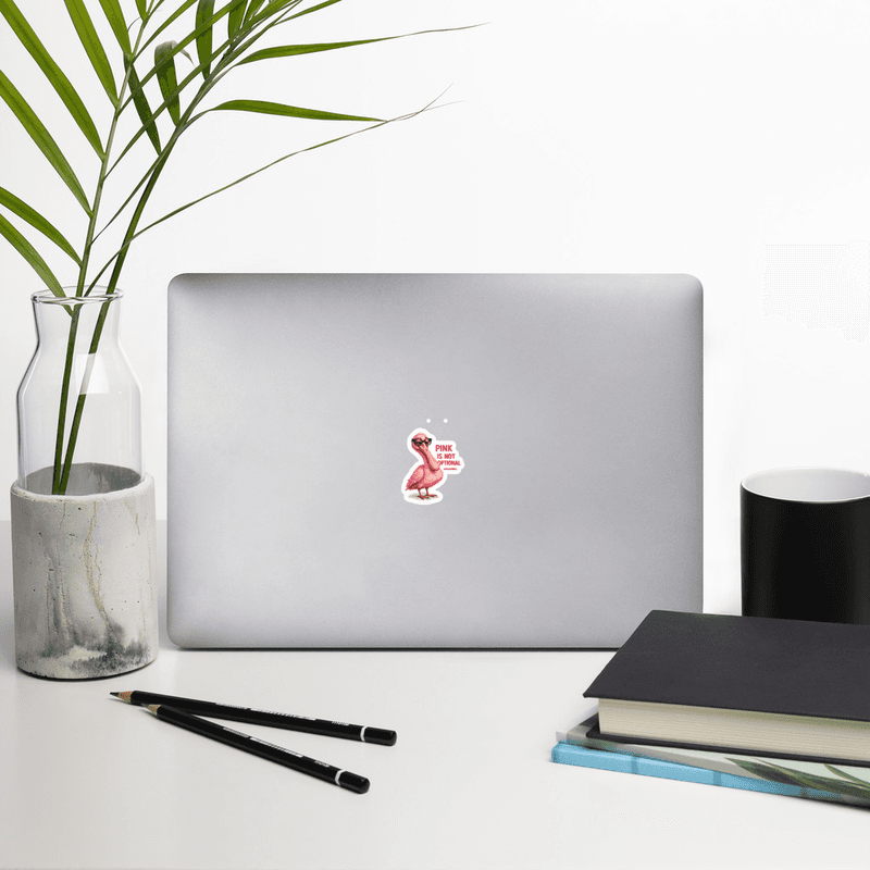 Sally Spoonbill-Kiss Cut Sticker