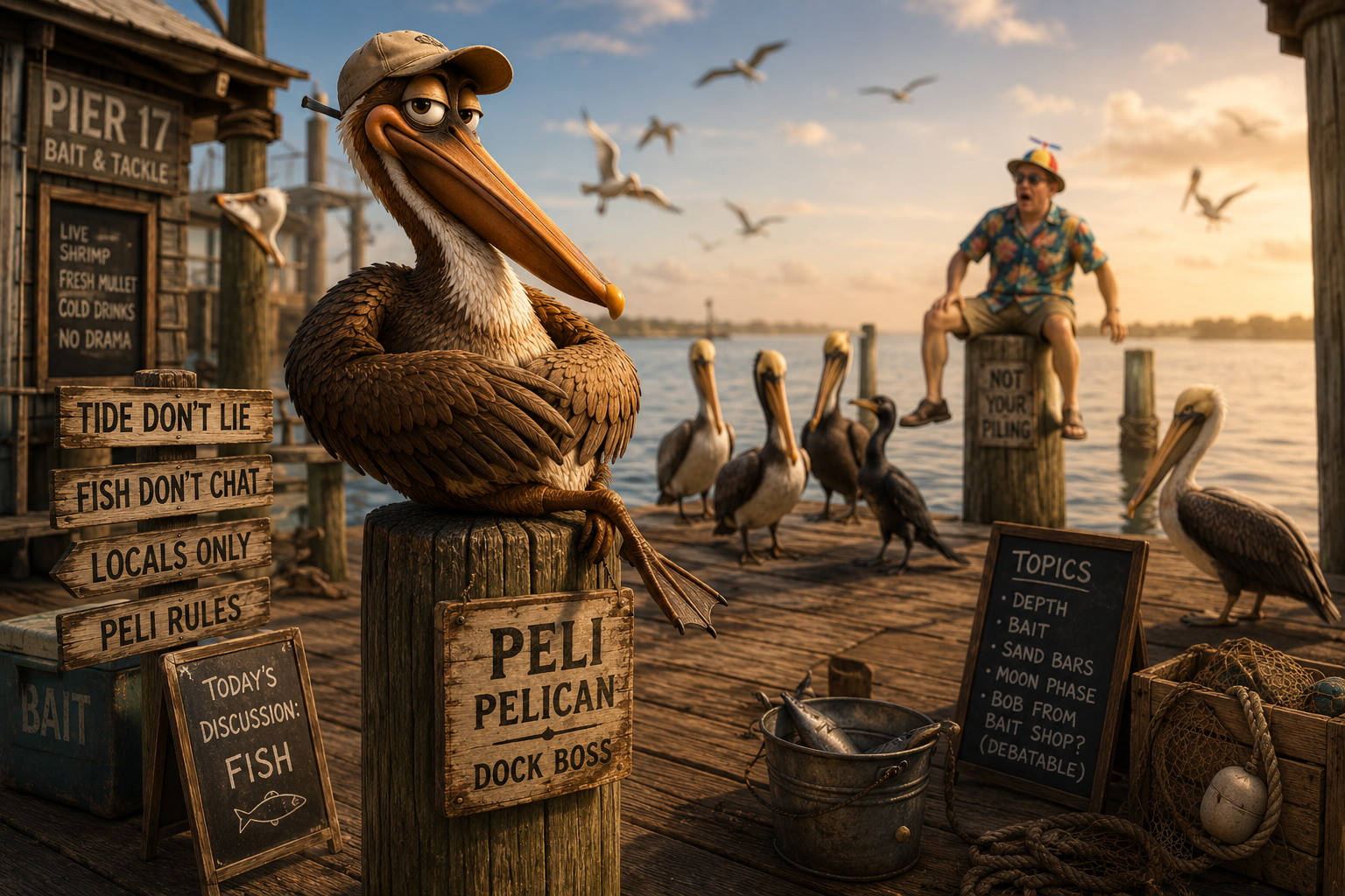 Peli Pelican — Dock Life Chose Me